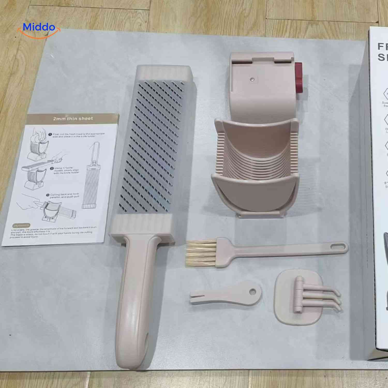 Slicora™ Meat Slicing Set | Manual, Thin Slices & Multi-Function