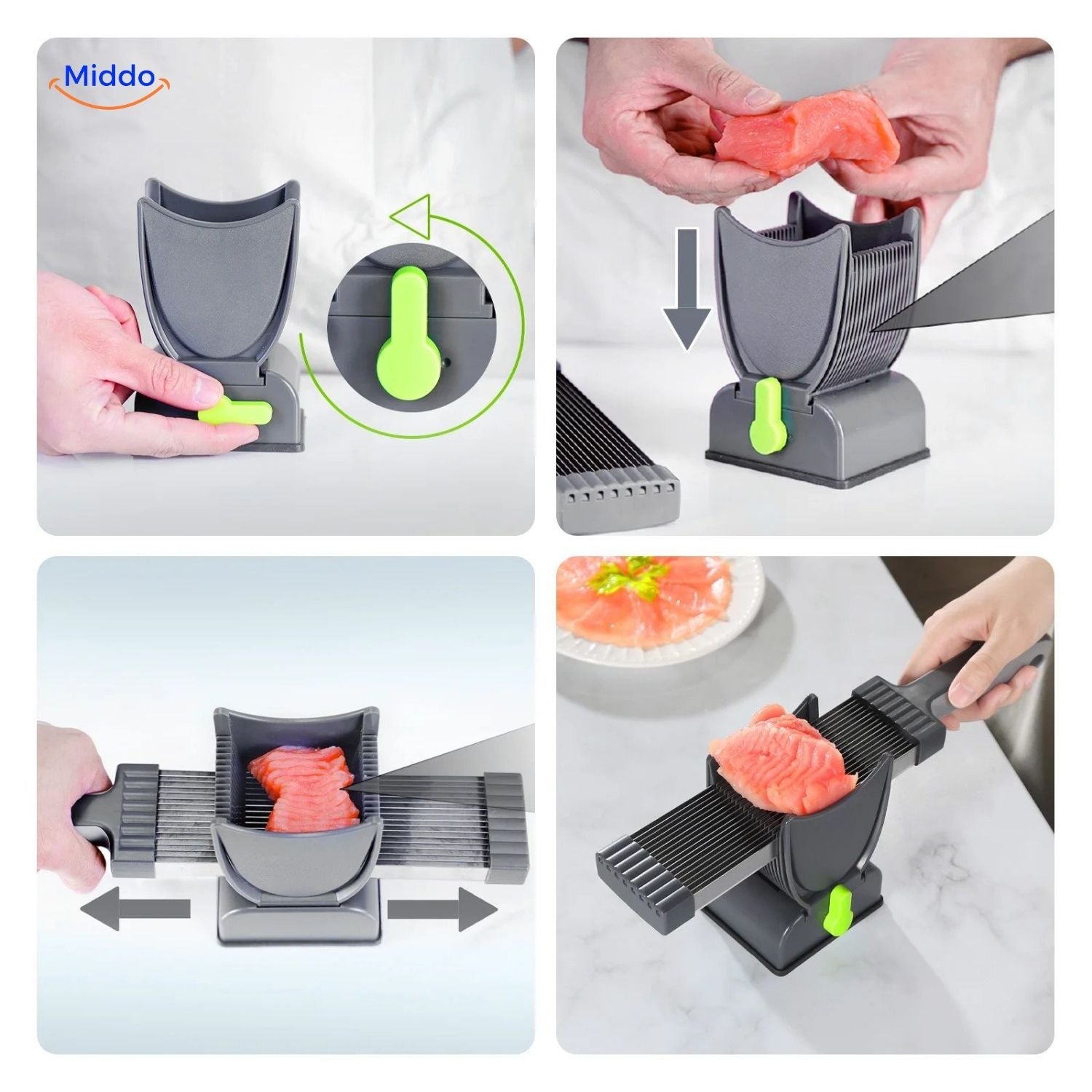 Slicora™ Meat Slicing Set | Manual, Thin Slices & Multi-Function