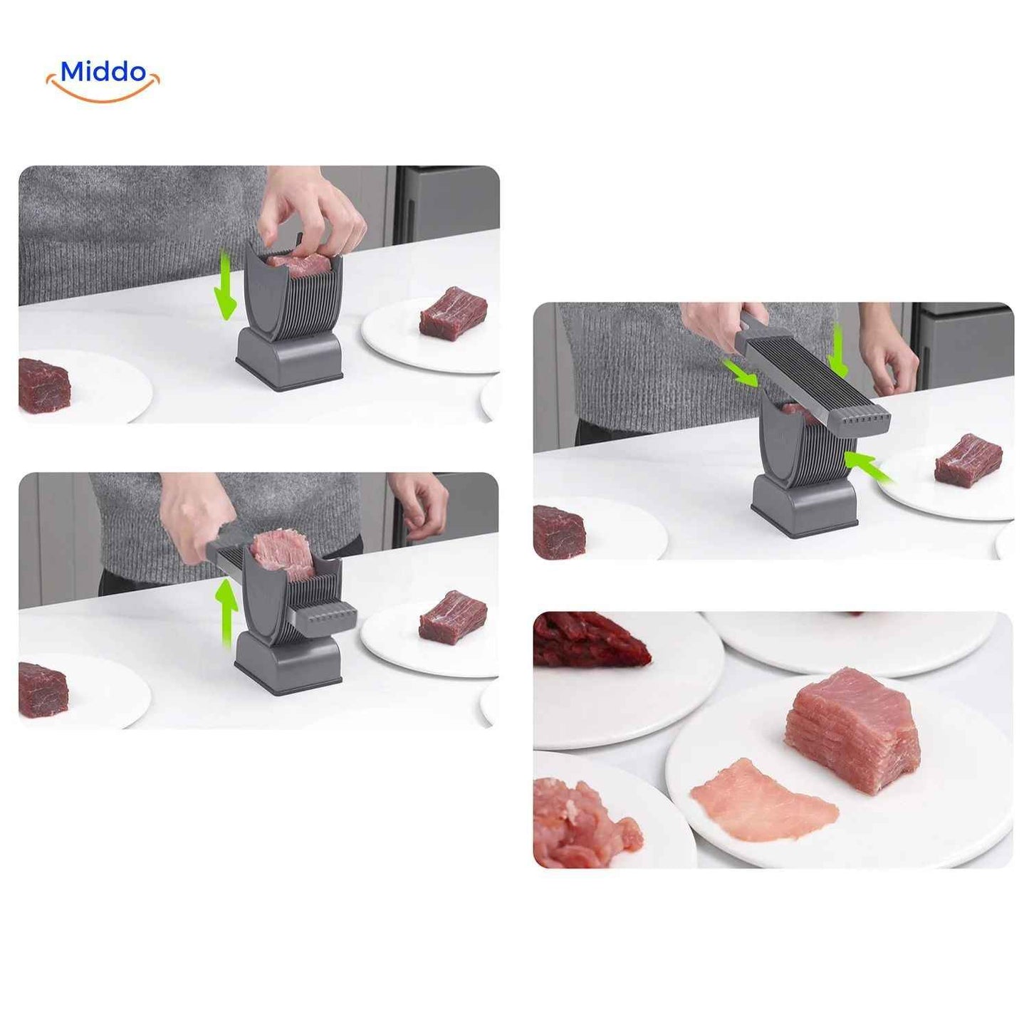 Slicora™ Meat Slicing Set | Manual, Thin Slices & Multi-Function
