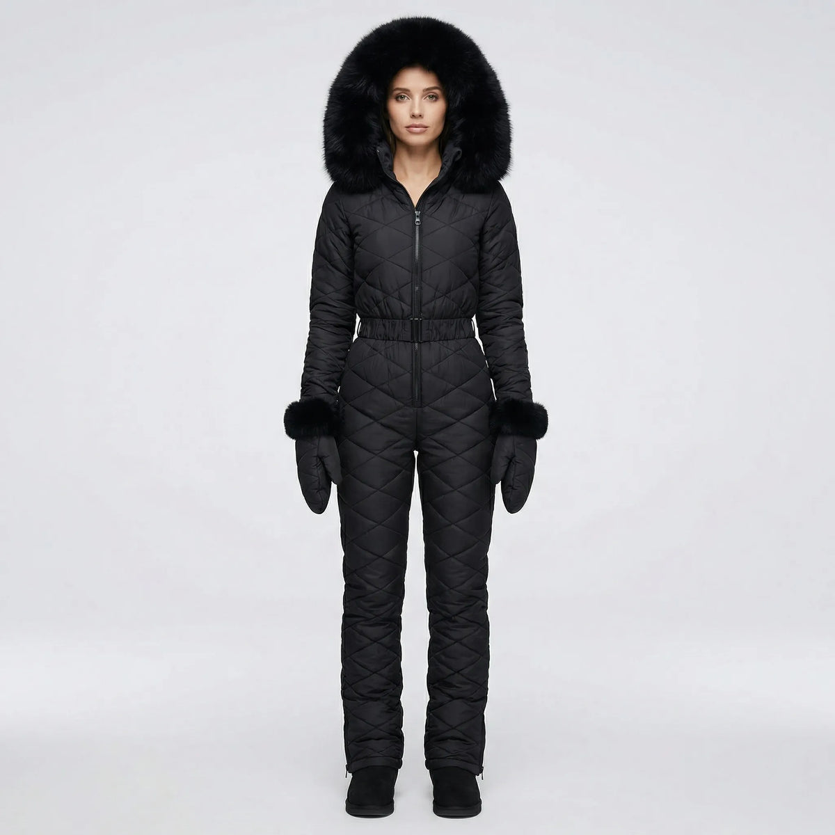Slim-Fit Women's Winter Suit