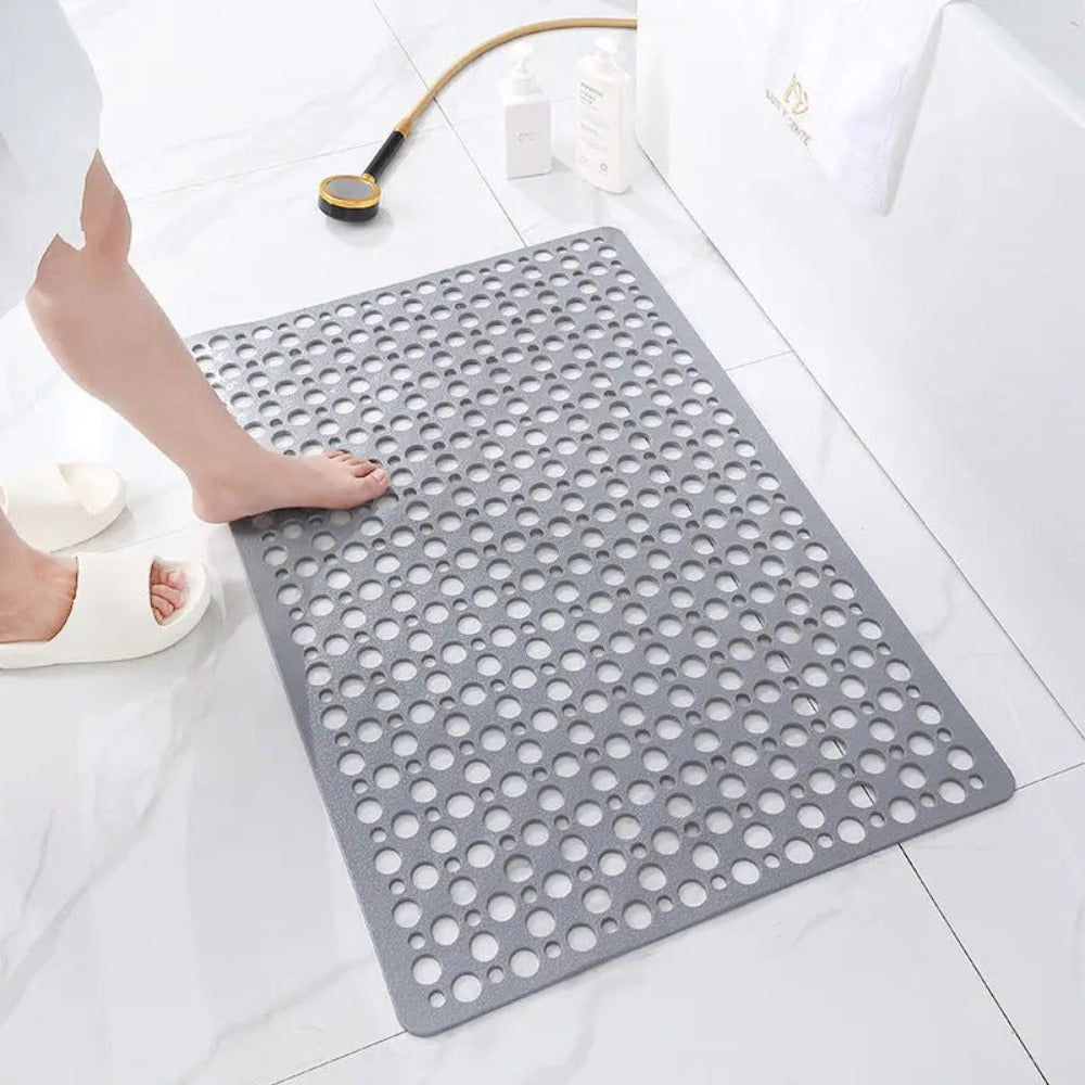 SlipGuard Shower Mat - Non-Slip - Antibacterial Protection