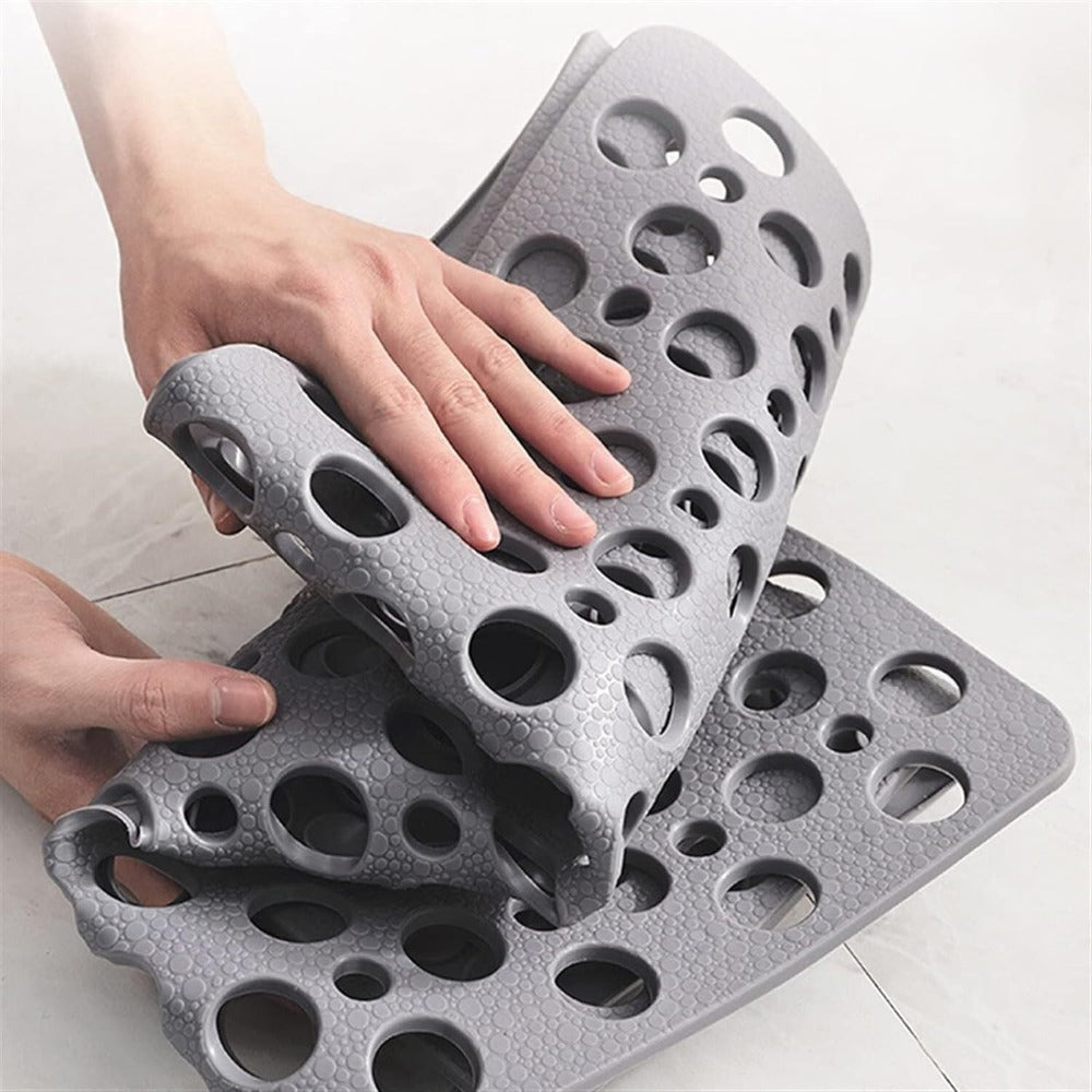 SlipGuard Shower Mat - Non-Slip - Antibacterial Protection