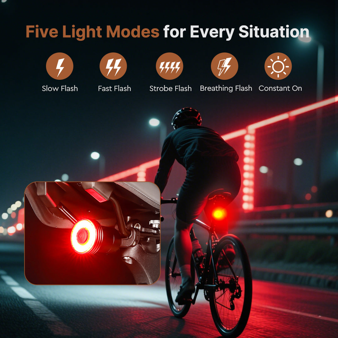 Smart Motion Sensing Bike Tail Light