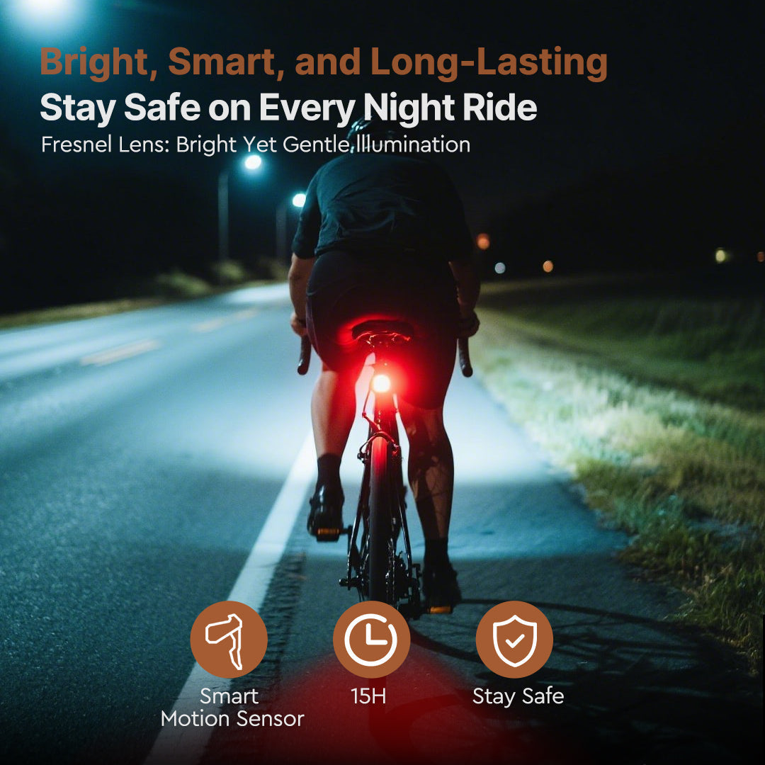 Smart Motion Sensing Bike Tail Light