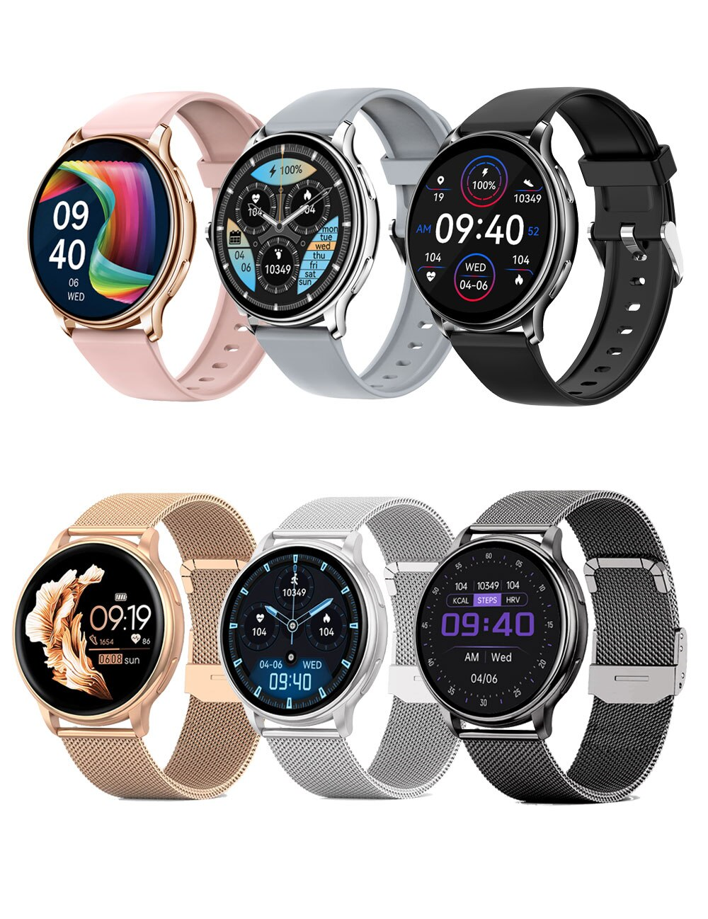 SmartPulse Watch - Luxe Health Monitoring Watch - Stylish