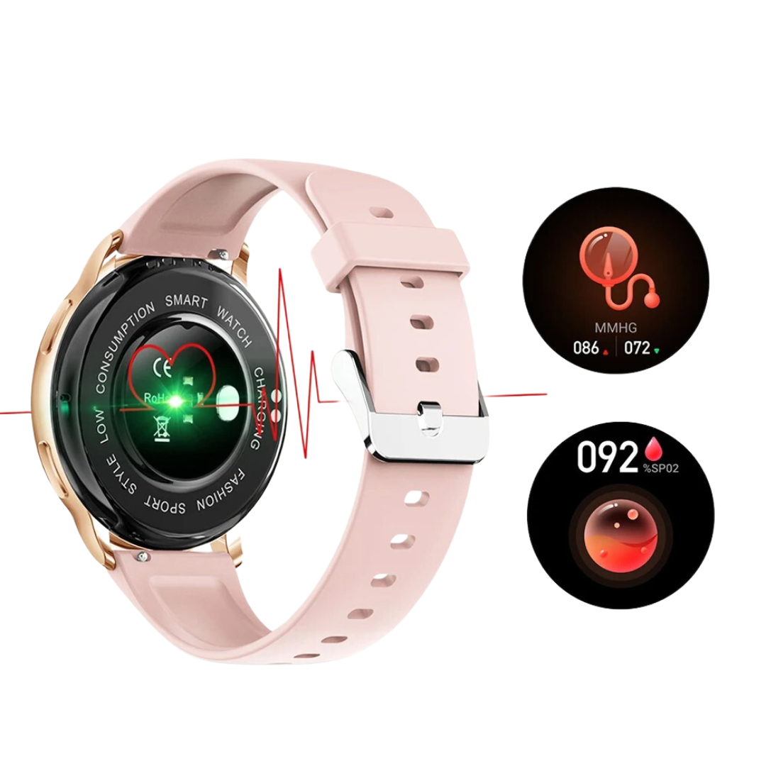 Smartwatch for Women - Bluetooth | Heart Rate Monitoring | Stylish