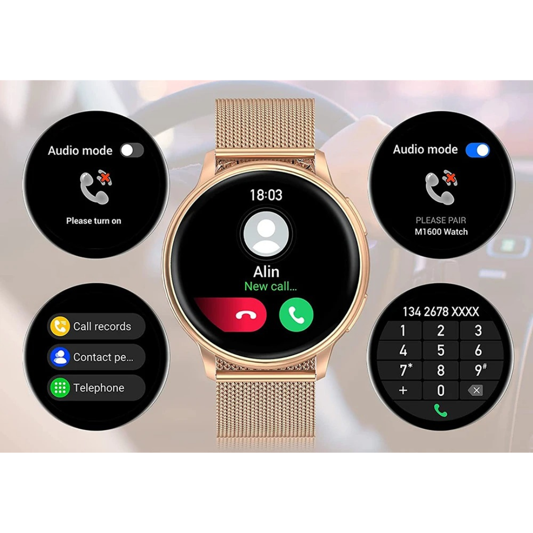 Smartwatch for Women - Bluetooth | Heart Rate Monitoring | Stylish