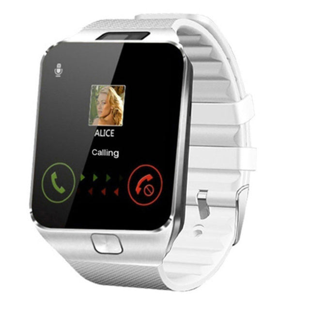 Smartwatch Support SIM Card Multiple Languages Touchscreen Bluetooth Sports Fitness Tracker Camera Wrist Smartphone Watch