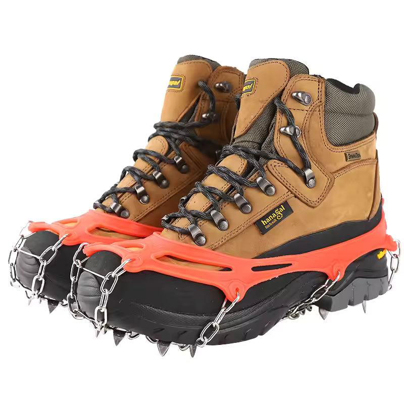 SnowChains: Slip-Resistant Shoe Snow Chain for Safe Walking in Winter