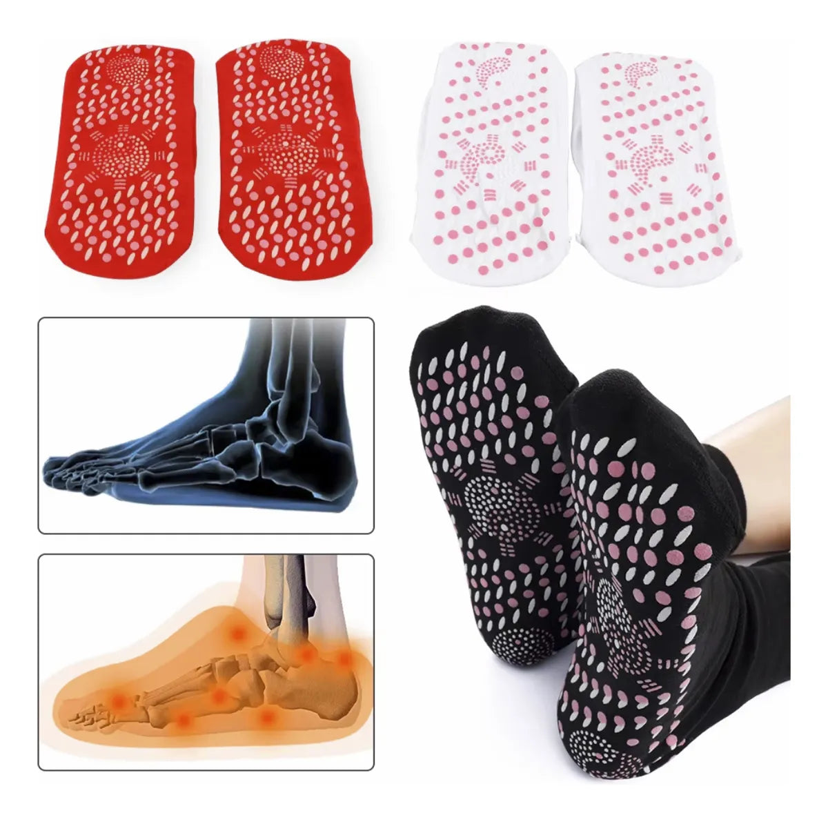 Socks | Self-Heating | Promotes Circulation & Relaxation | ThermaStep