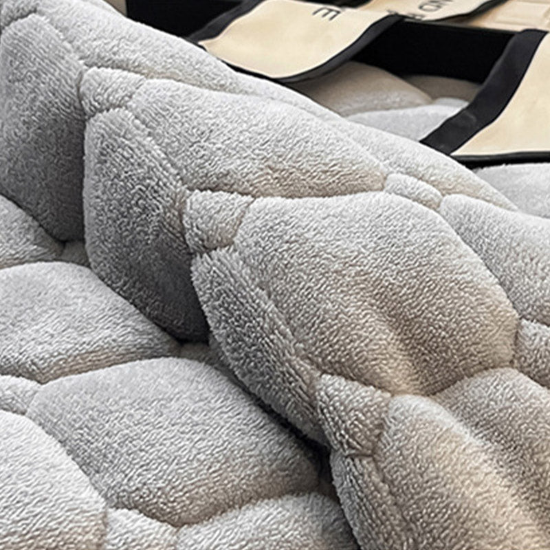 Soft Bedspread - Modern with Square Texture