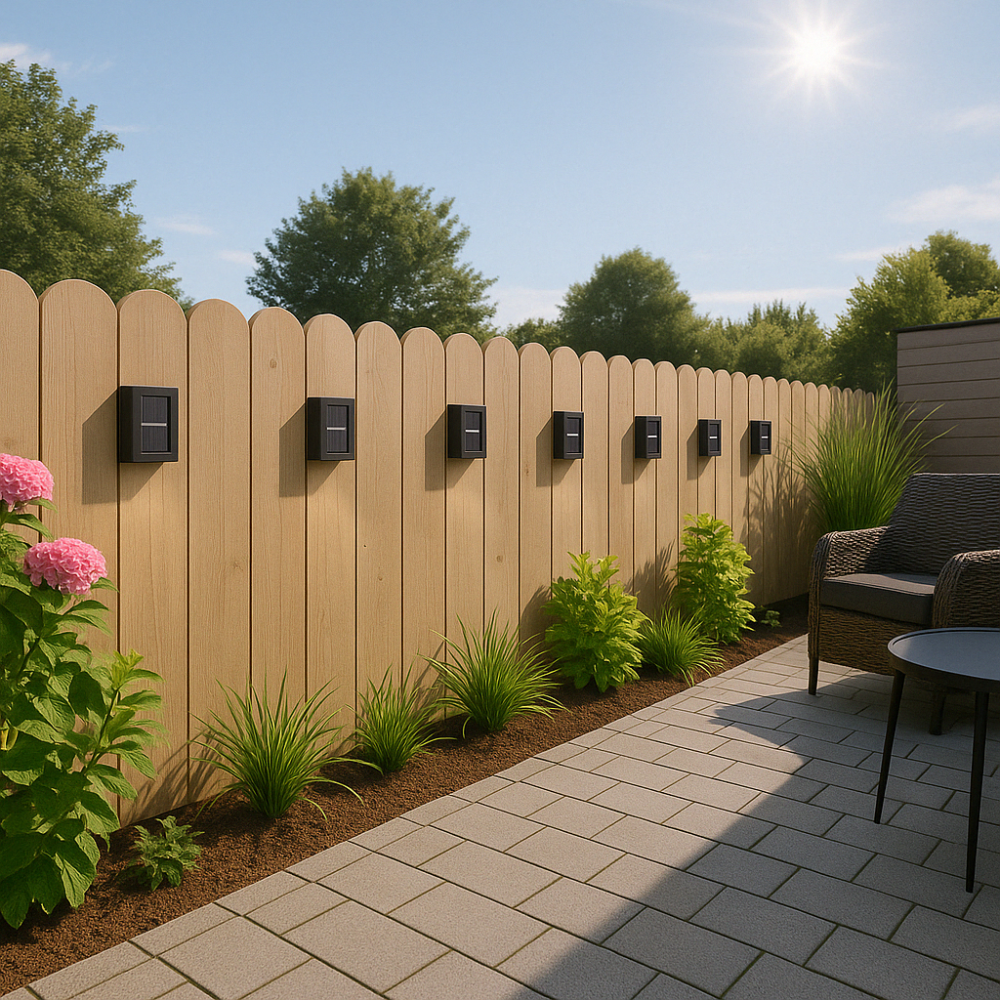 SolarGlow™ Luxe Solar Wall Lamps – Wireless, Stylish & Ready for Warm Evenings
