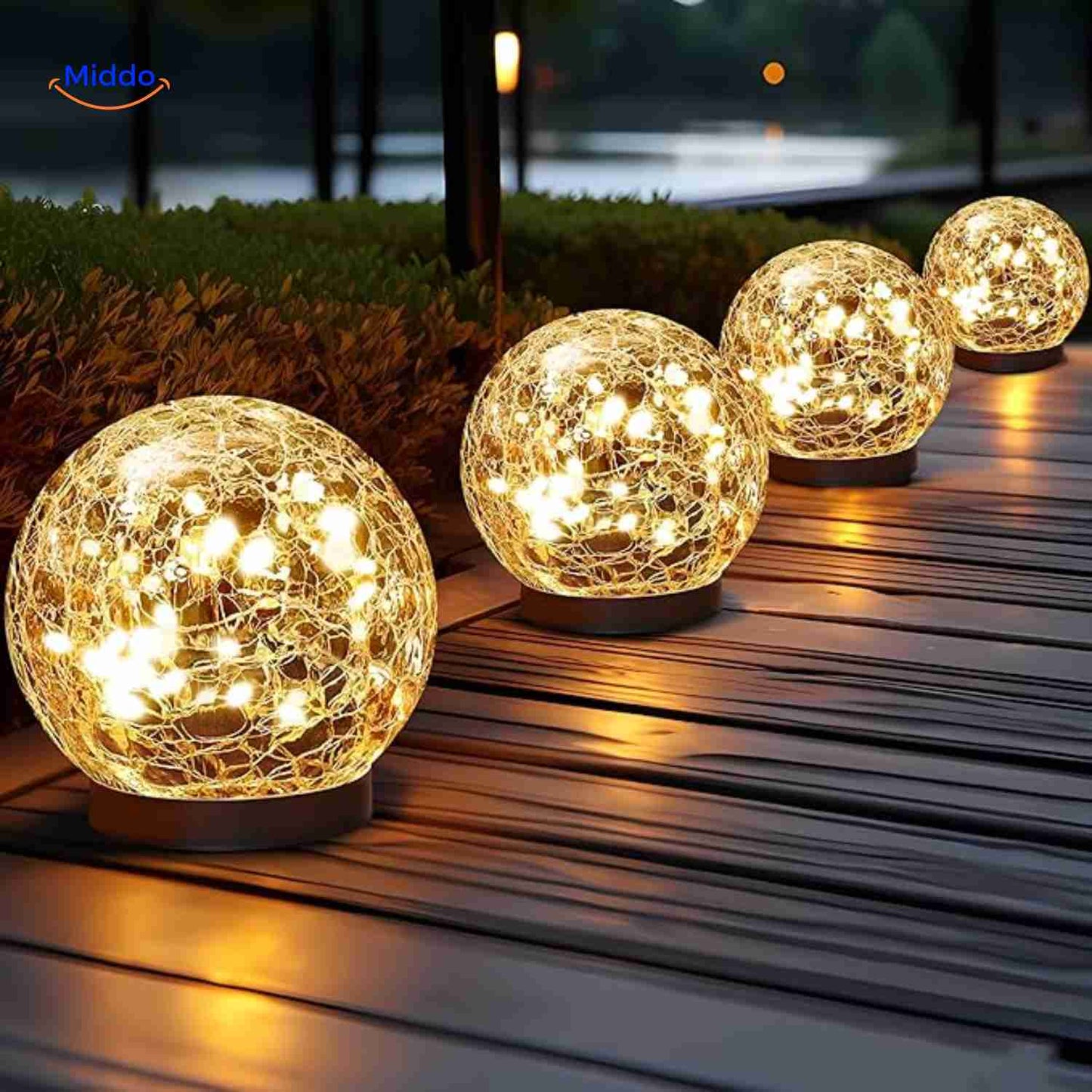 Solvion™ Lamp | Solar Lighting, Waterproof & Atmospheric for Every Garden