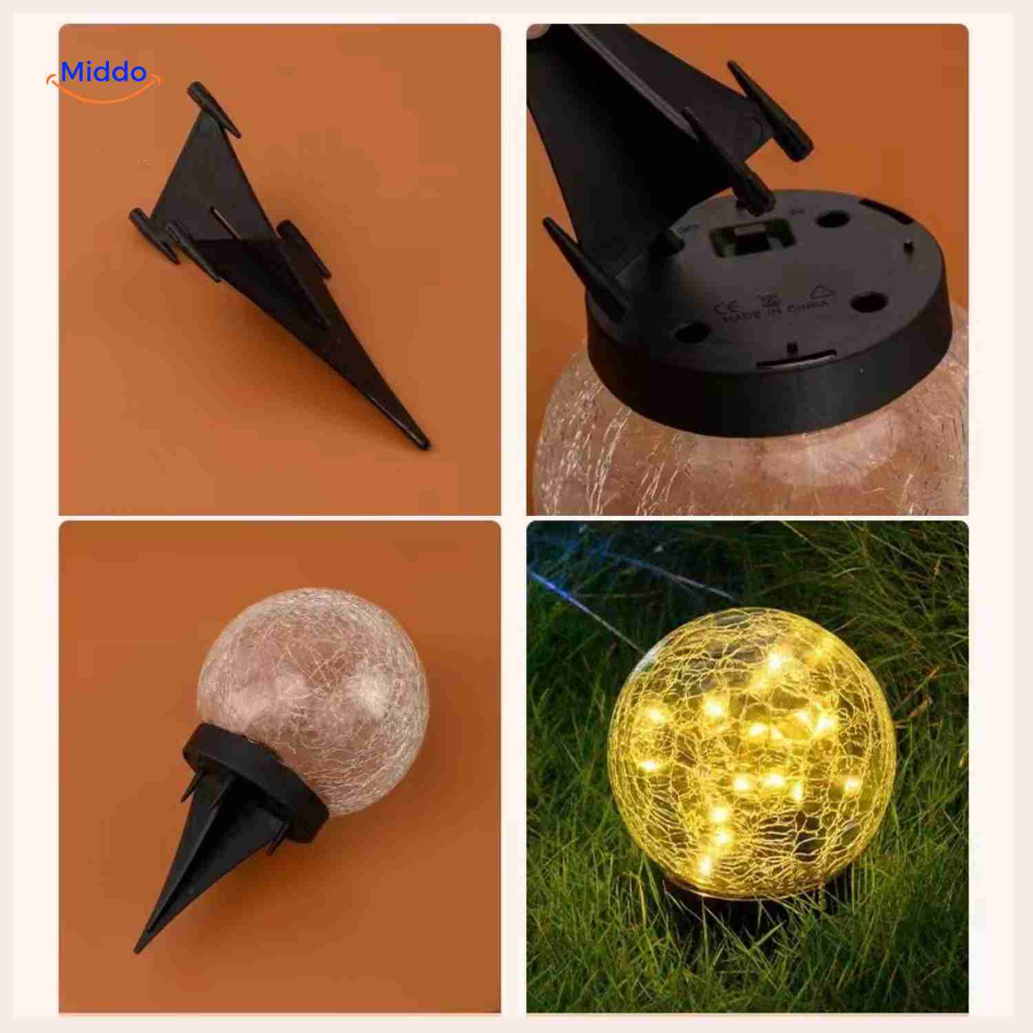 Solvion™ Lamp | Solar Lighting, Waterproof & Atmospheric for Every Garden
