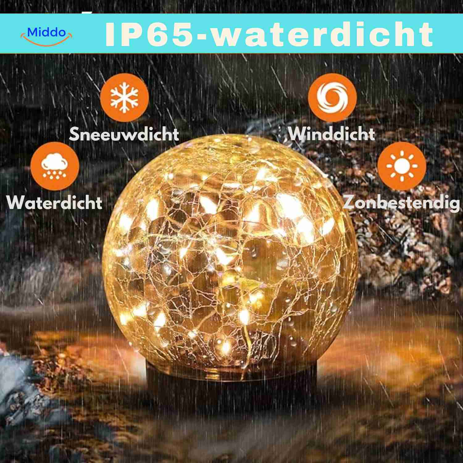 Solvion™ Lamp | Solar Lighting, Waterproof & Atmospheric for Every Garden