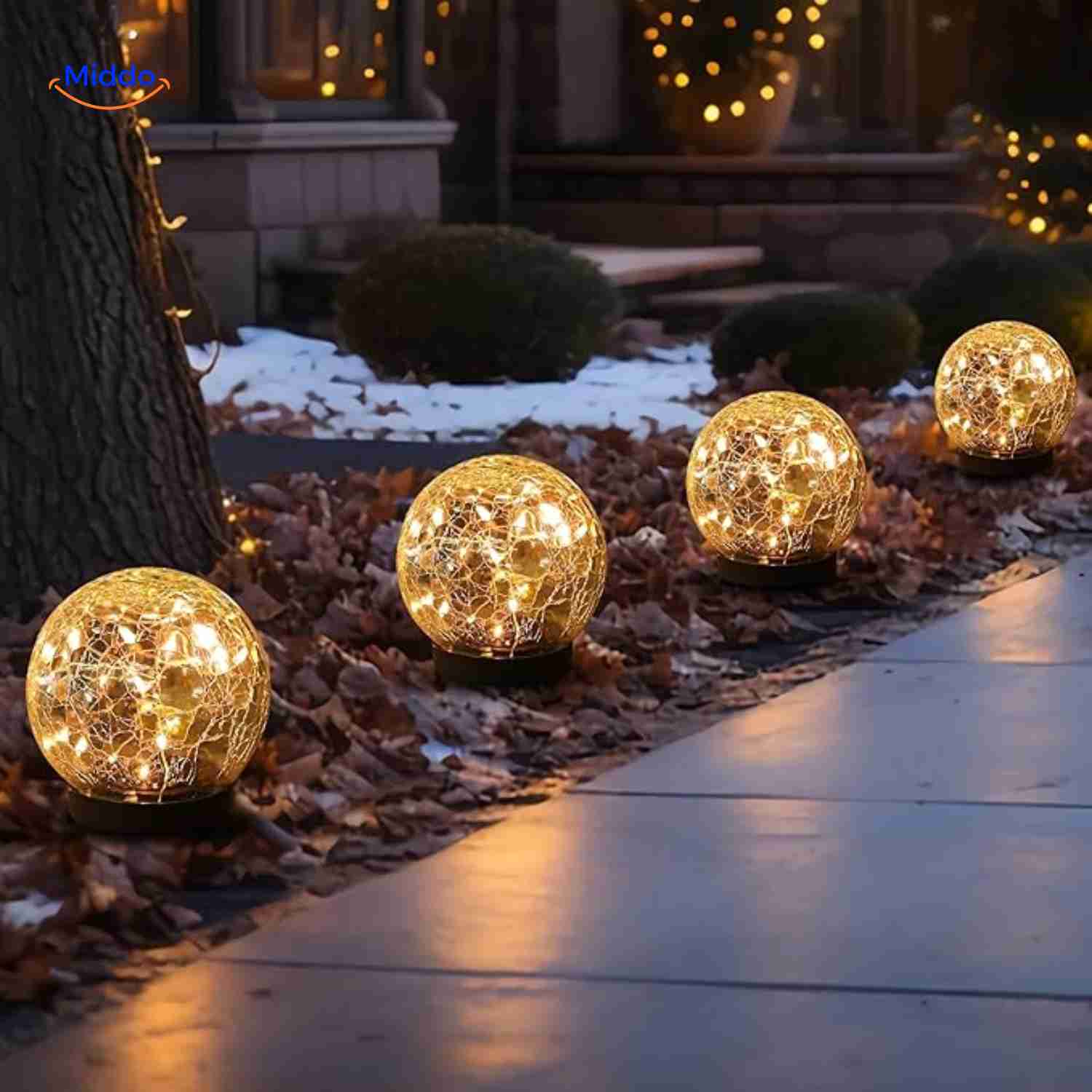 Solvion™ Lamp | Solar Lighting, Waterproof & Atmospheric for Every Garden