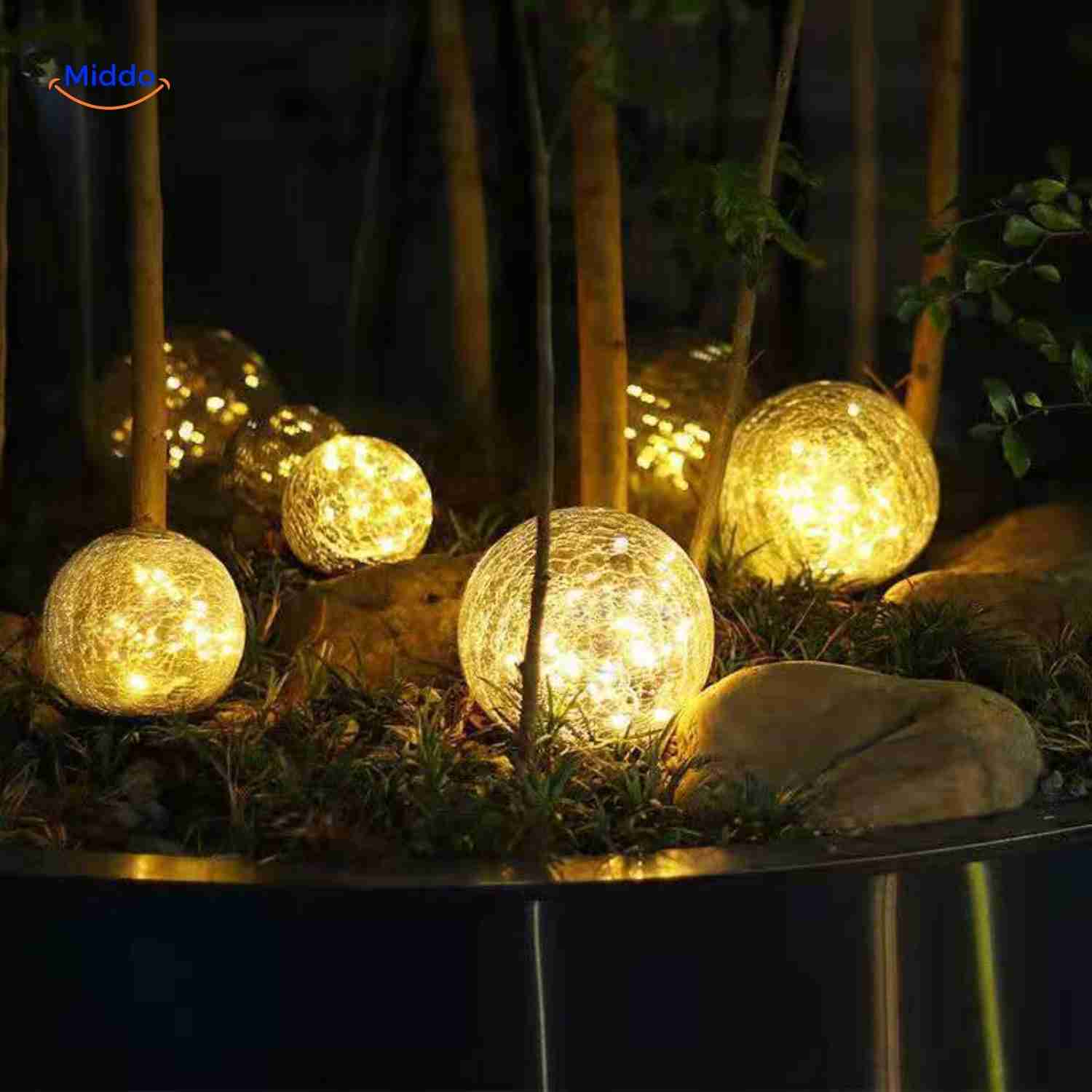 Solvion™ Lamp | Solar Lighting, Waterproof & Atmospheric for Every Garden
