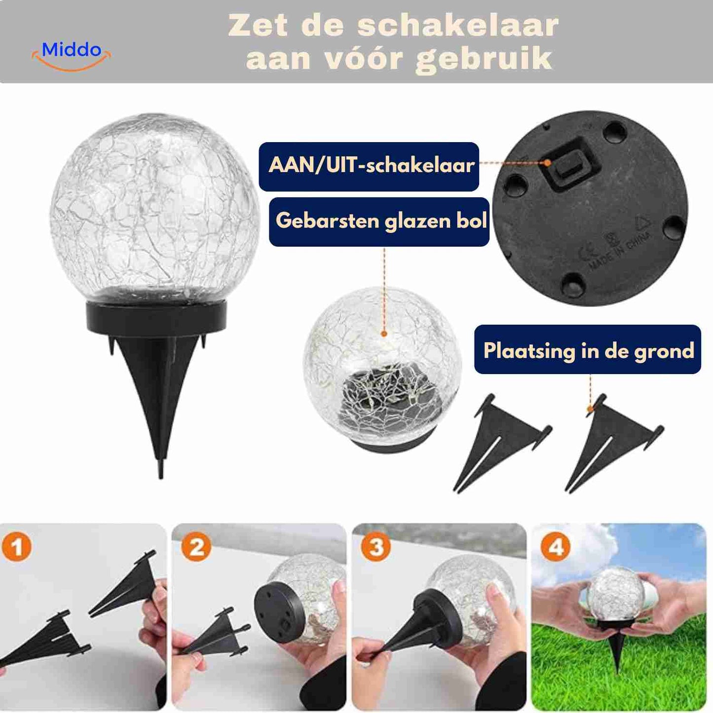 Solvion™ Lamp | Solar Lighting, Waterproof & Atmospheric for Every Garden