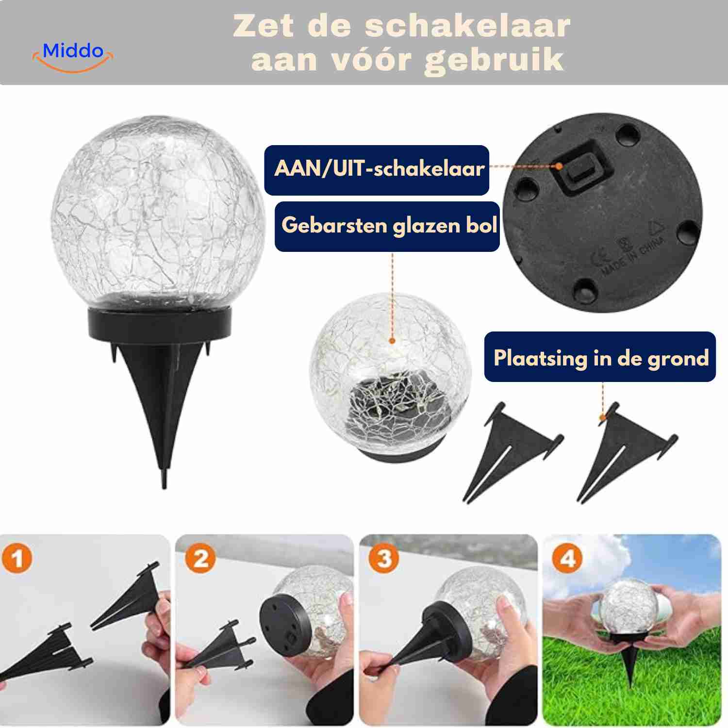 Solvion™ Lamp | Solar Lighting, Waterproof & Atmospheric for Every Garden