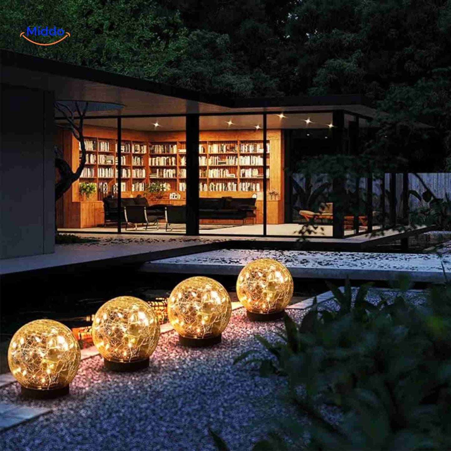 Solvion™ Lamp | Solar Lighting, Waterproof & Atmospheric for Every Garden