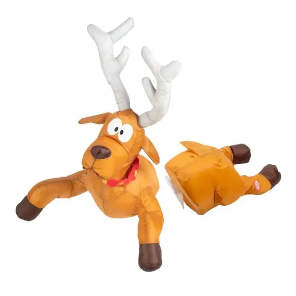 Sound-Activated Moving Window Santa Claus Christmas Figure