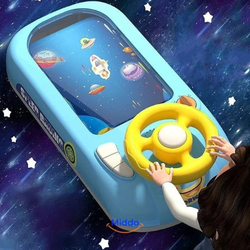 SpaceRacer™ Interactive Steering Wheel for Kids – Race & Space Adventures
