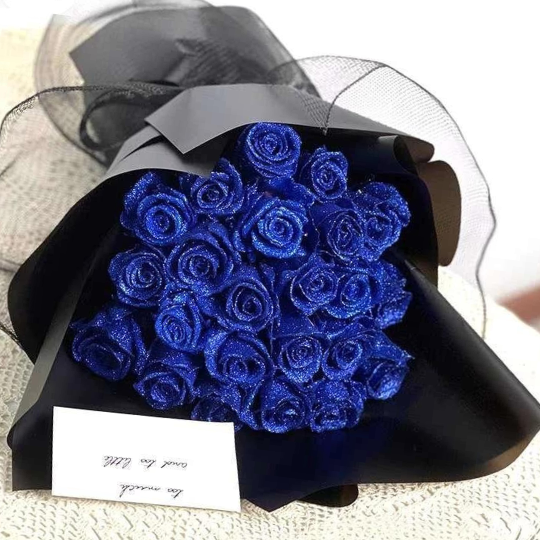 Sparkling Roses for Elegant Decoration and Gifts