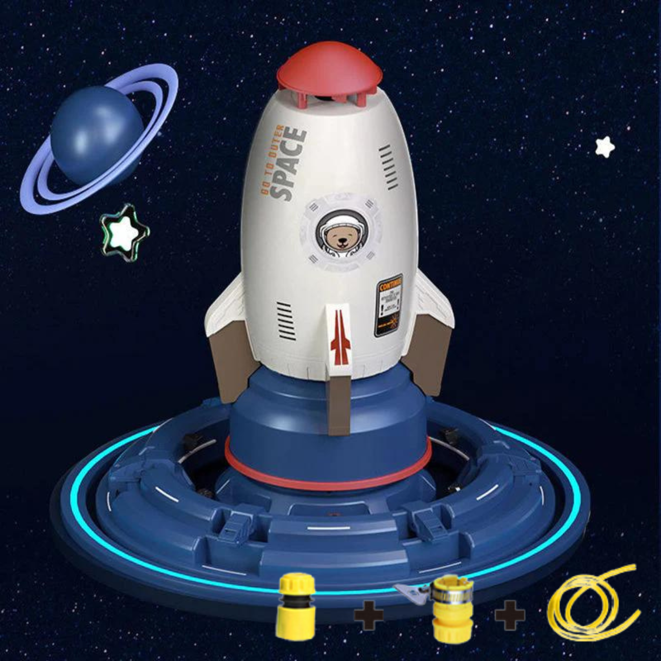 SplashRocket™ | Water Fun for Kids & Refreshment for the Garden