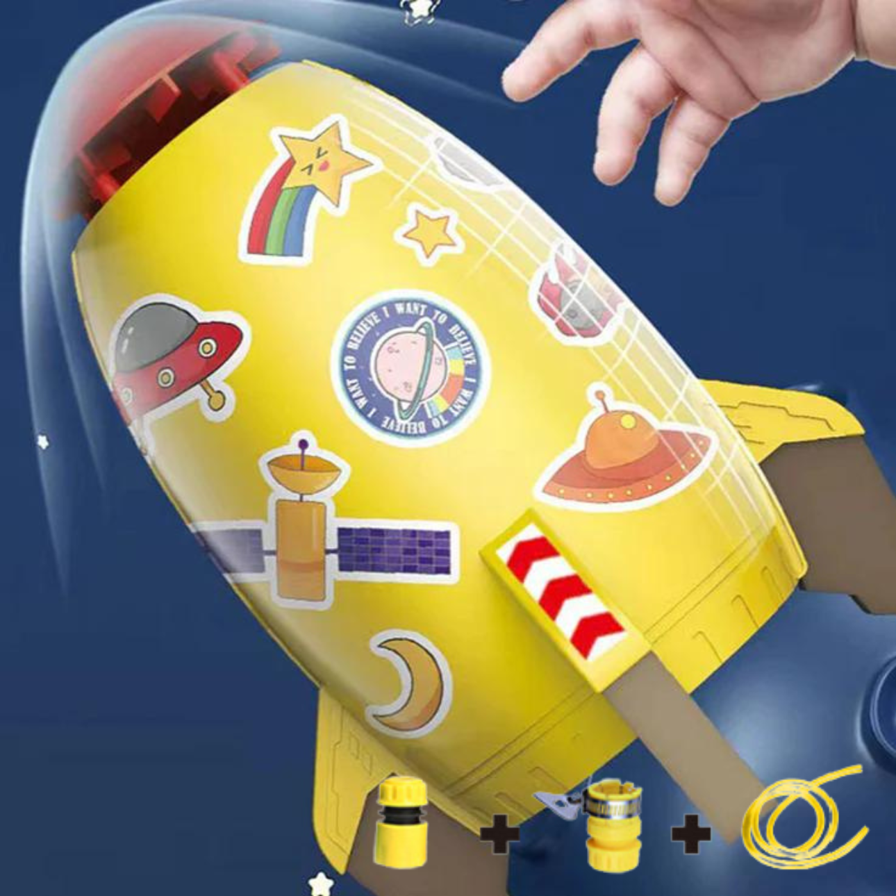 SplashRocket™ | Water Fun for Kids & Refreshment for the Garden