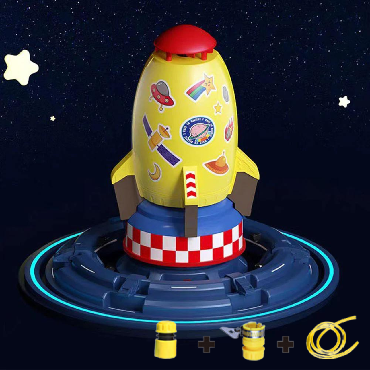 SplashRocket™ | Water Fun for Kids & Refreshment for the Garden