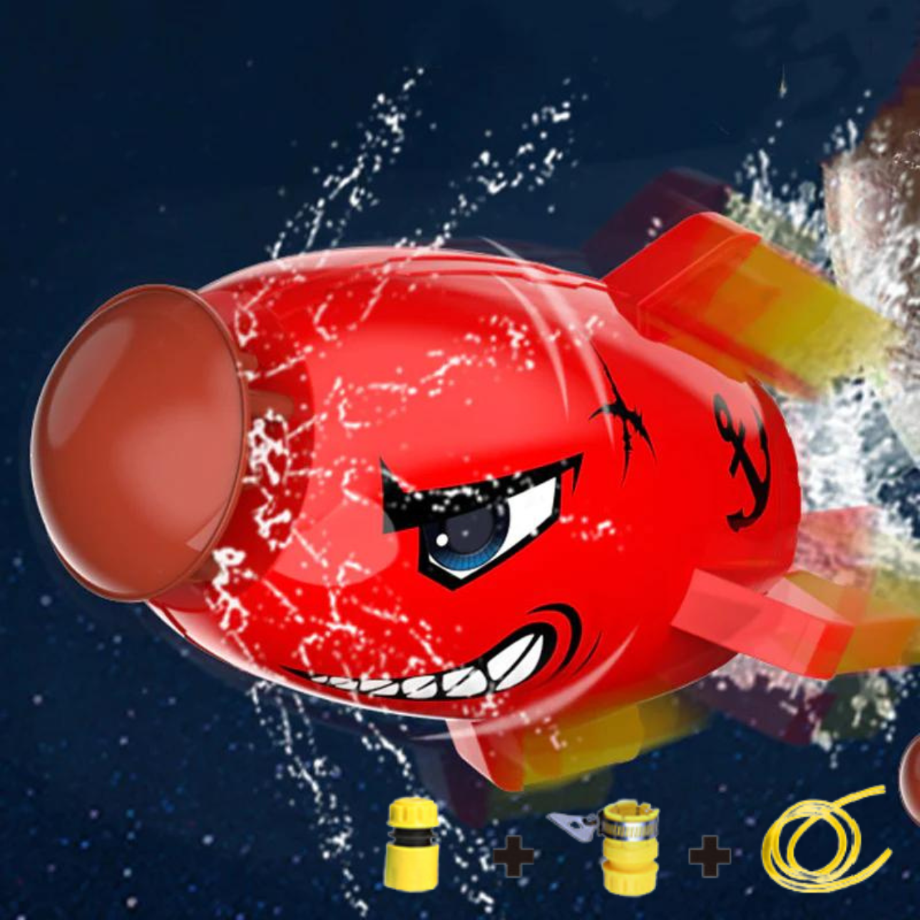 SplashRocket™ | Water Fun for Kids & Refreshment for the Garden