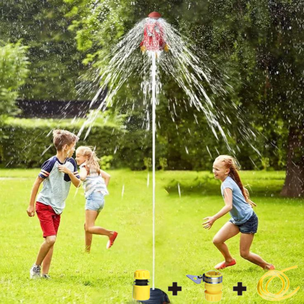 SplashRocket™ | Water Fun for Kids & Refreshment for the Garden
