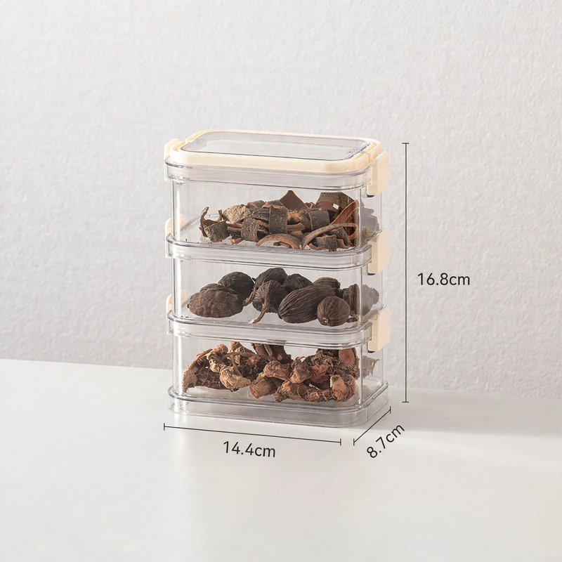 Stackable Spice Container with Handle