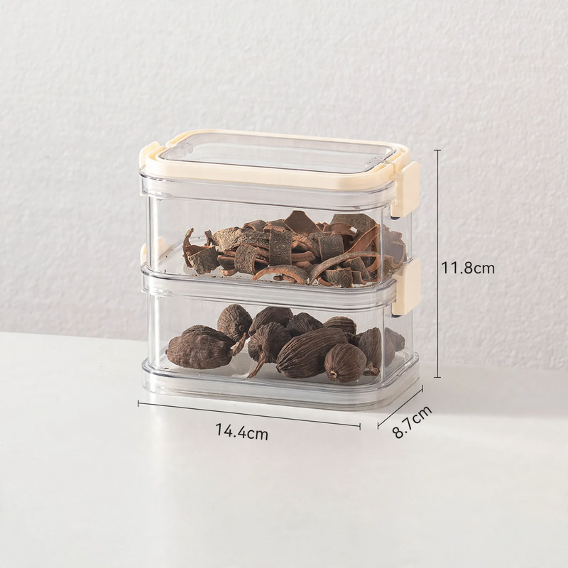 Stackable Spice Container with Handle