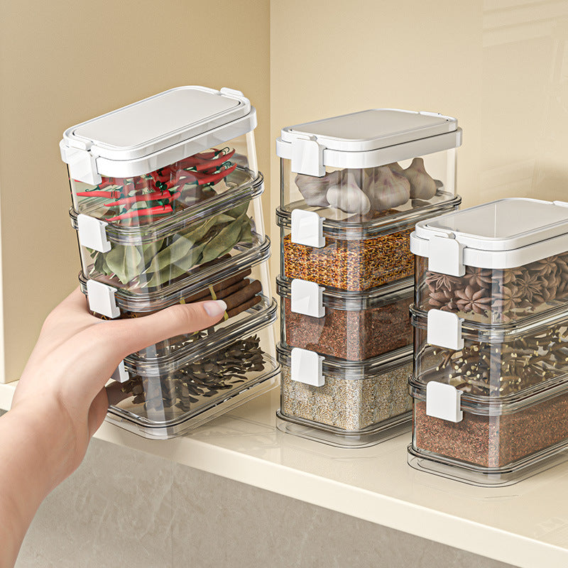 Stackable Spice Container with Handle