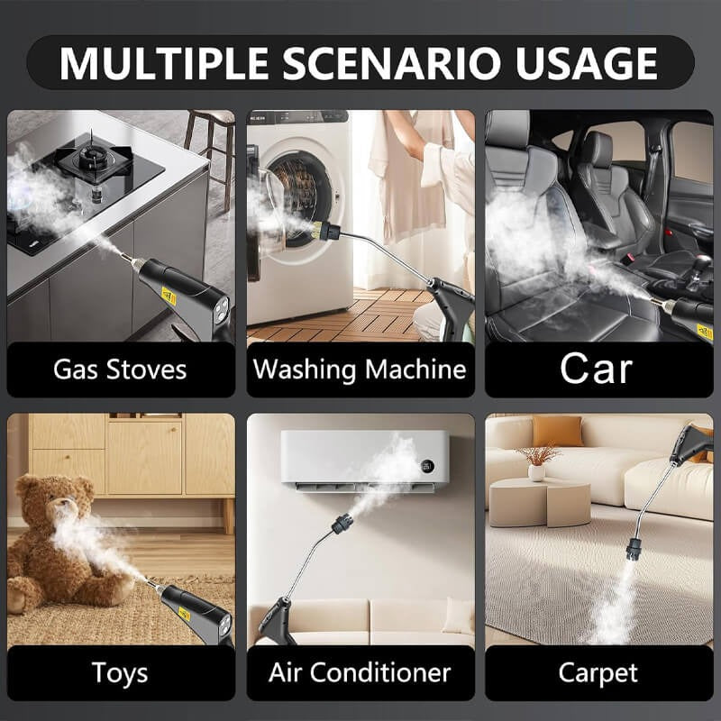 SteamForce | 2500W High-Pressure Steam Cleaner with Gloves