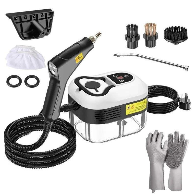 SteamForce | 2500W High-Pressure Steam Cleaner with Gloves