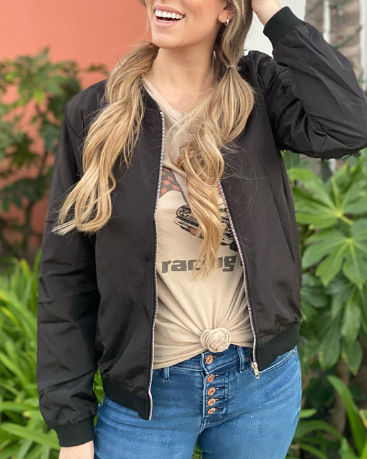Image of Stephanie | Women's Lightweight Bomber Jacket