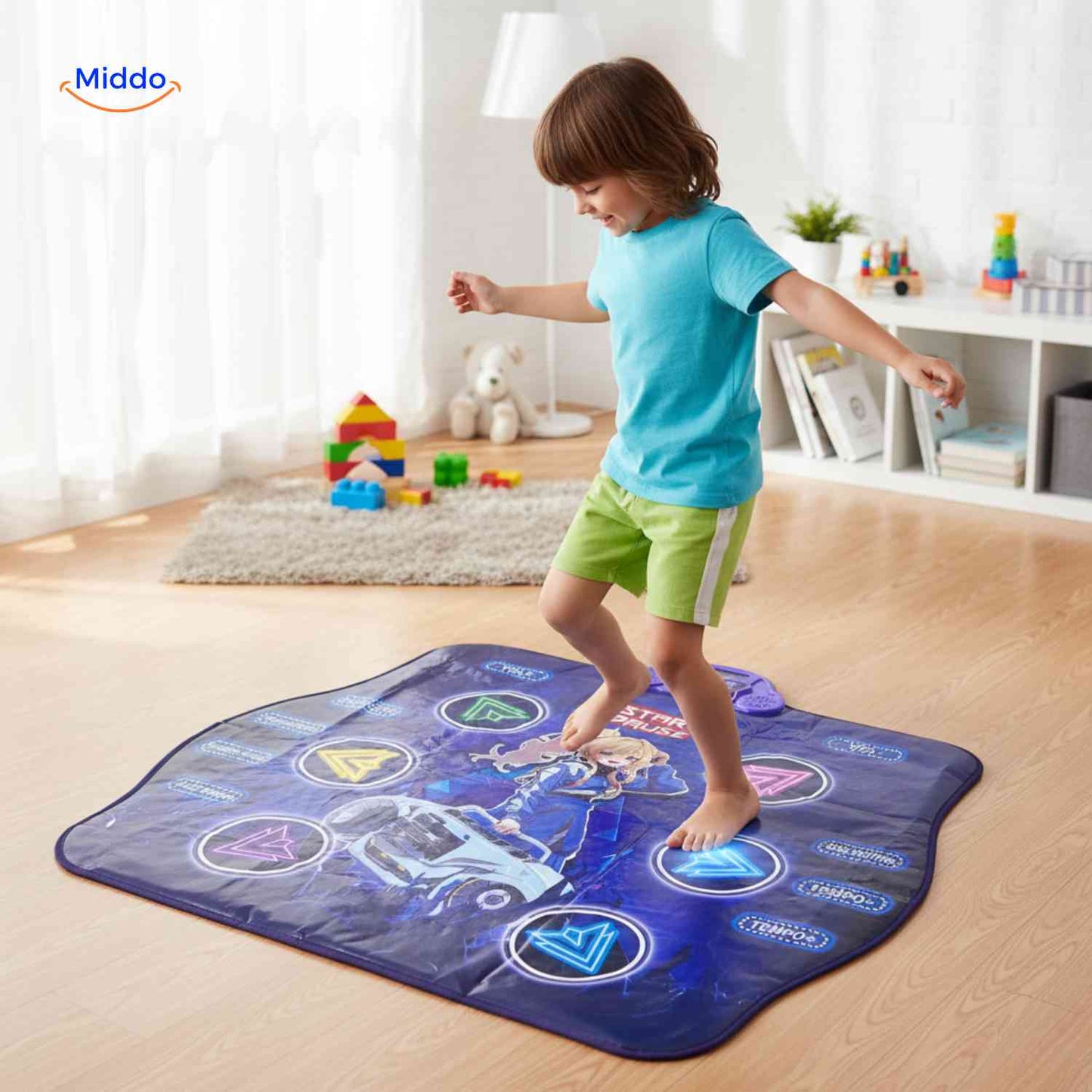 StepTune™ Dance Mat | Music Game, Sensory Learning, and Active Play