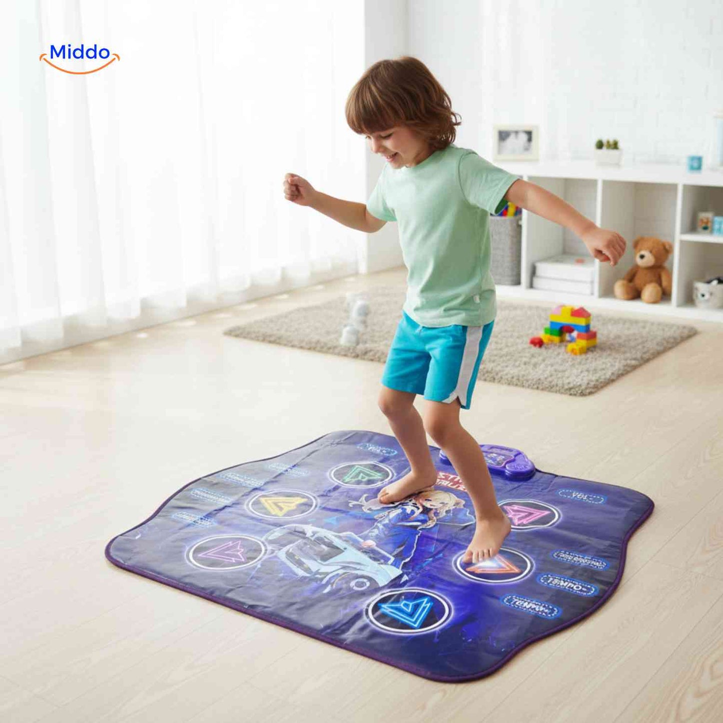 StepTune™ Dance Mat | Music Game, Sensory Learning, and Active Play