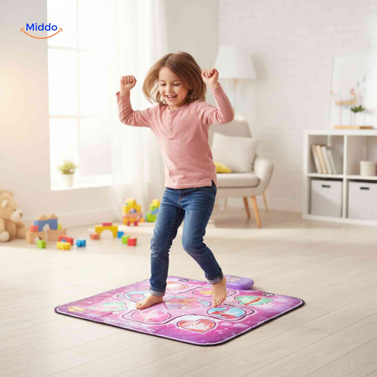 StepTune™ Dance Mat | Music Game, Sensory Learning, and Active Play