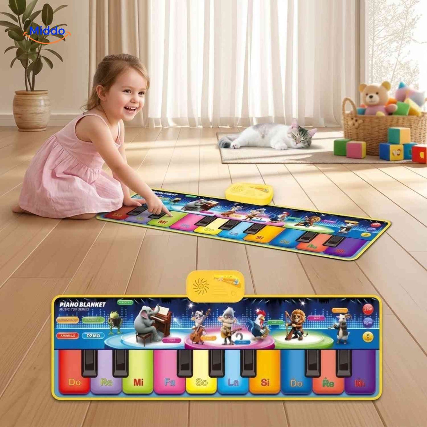 StepTune™ Dance Mat | Music Game, Sensory Learning, and Active Play