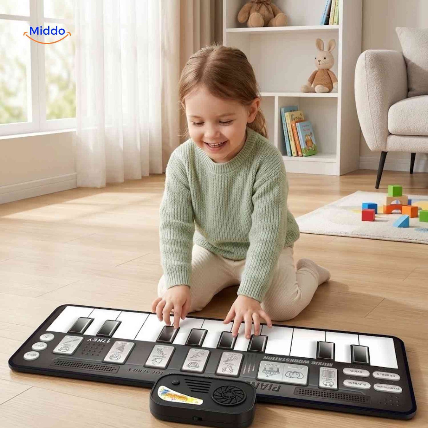 StepTune™ Dance Mat | Music Game, Sensory Learning, and Active Play