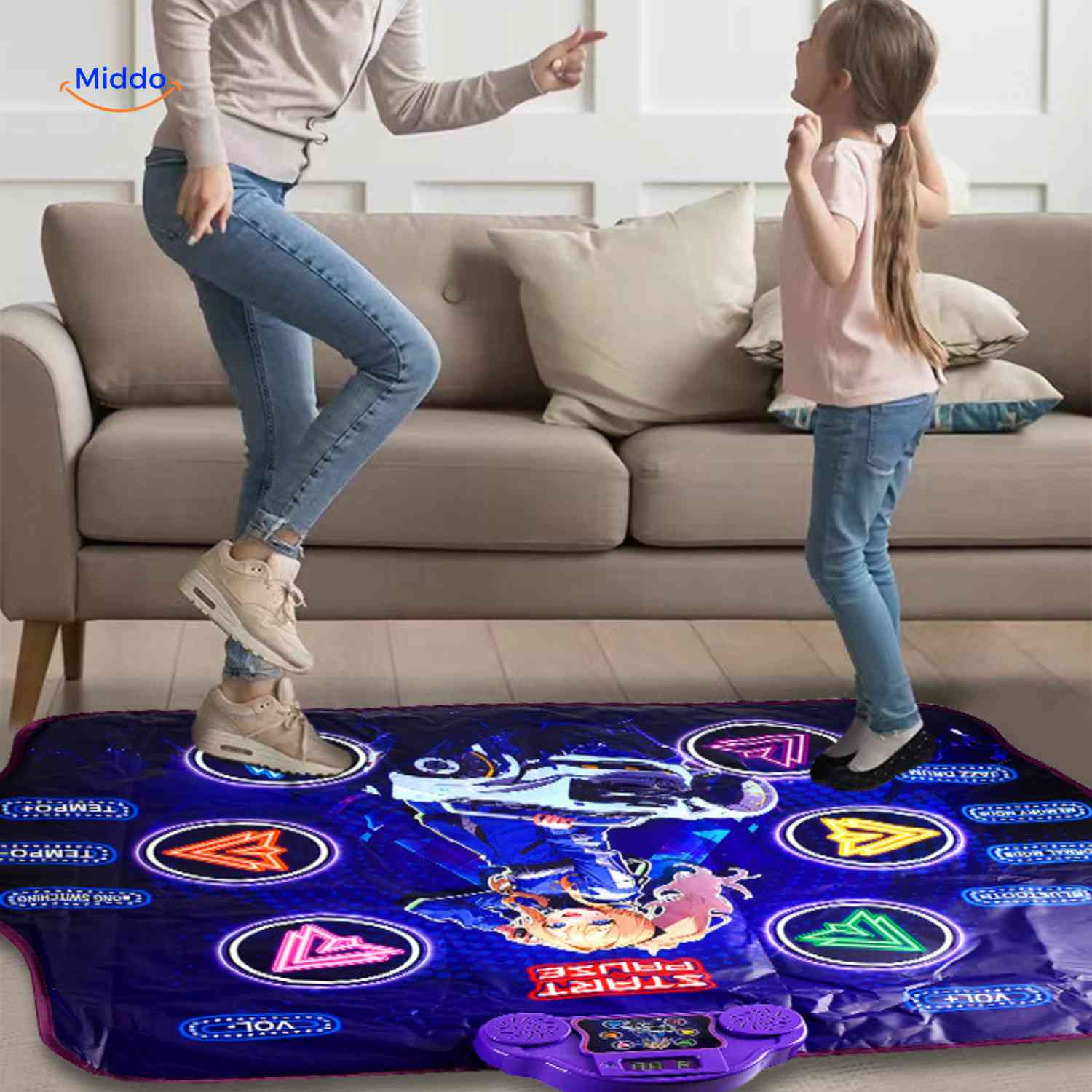 StepTune™ Dance Mat | Music Game, Sensory Learning, and Active Play