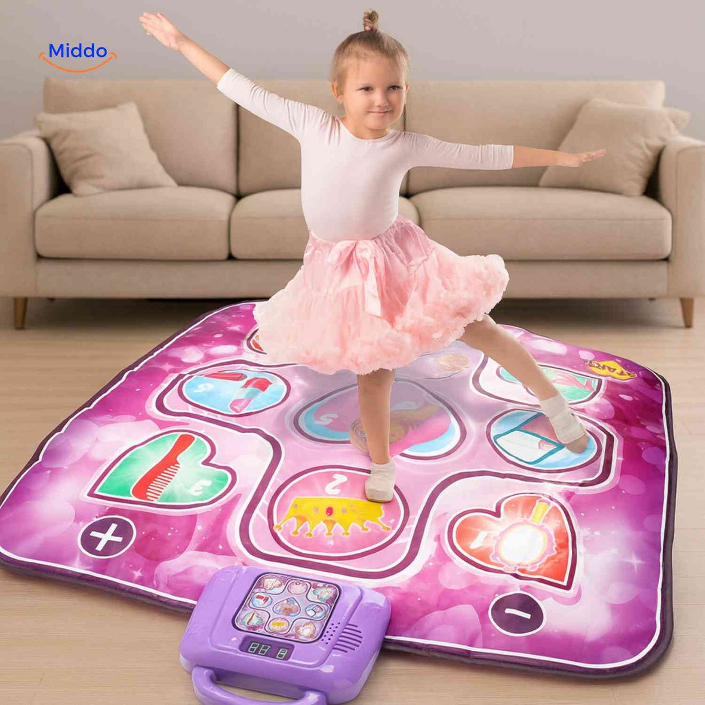StepTune™ Dance Mat | Music Game, Sensory Learning, and Active Play