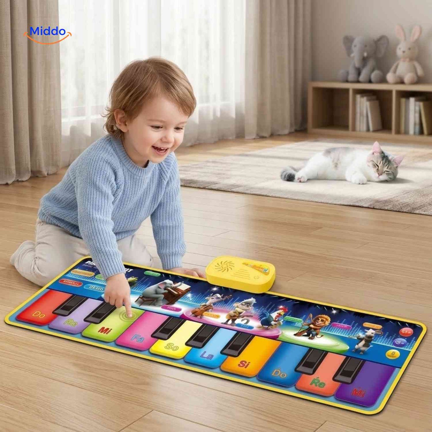 StepTune™ Dance Mat | Music Game, Sensory Learning, and Active Play