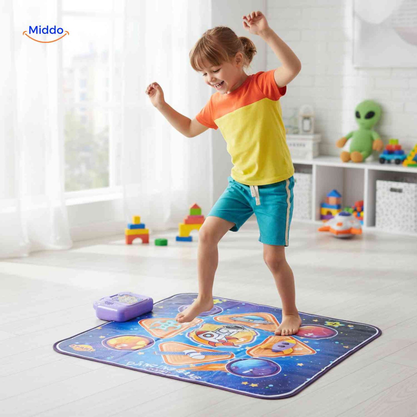 StepTune™ Dance Mat | Music Game, Sensory Learning, and Active Play