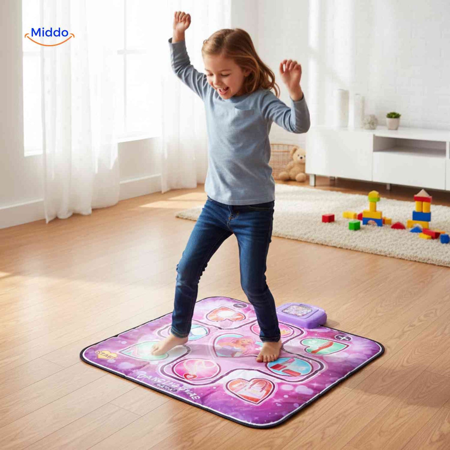 StepTune™ Dance Mat | Music Game, Sensory Learning, and Active Play