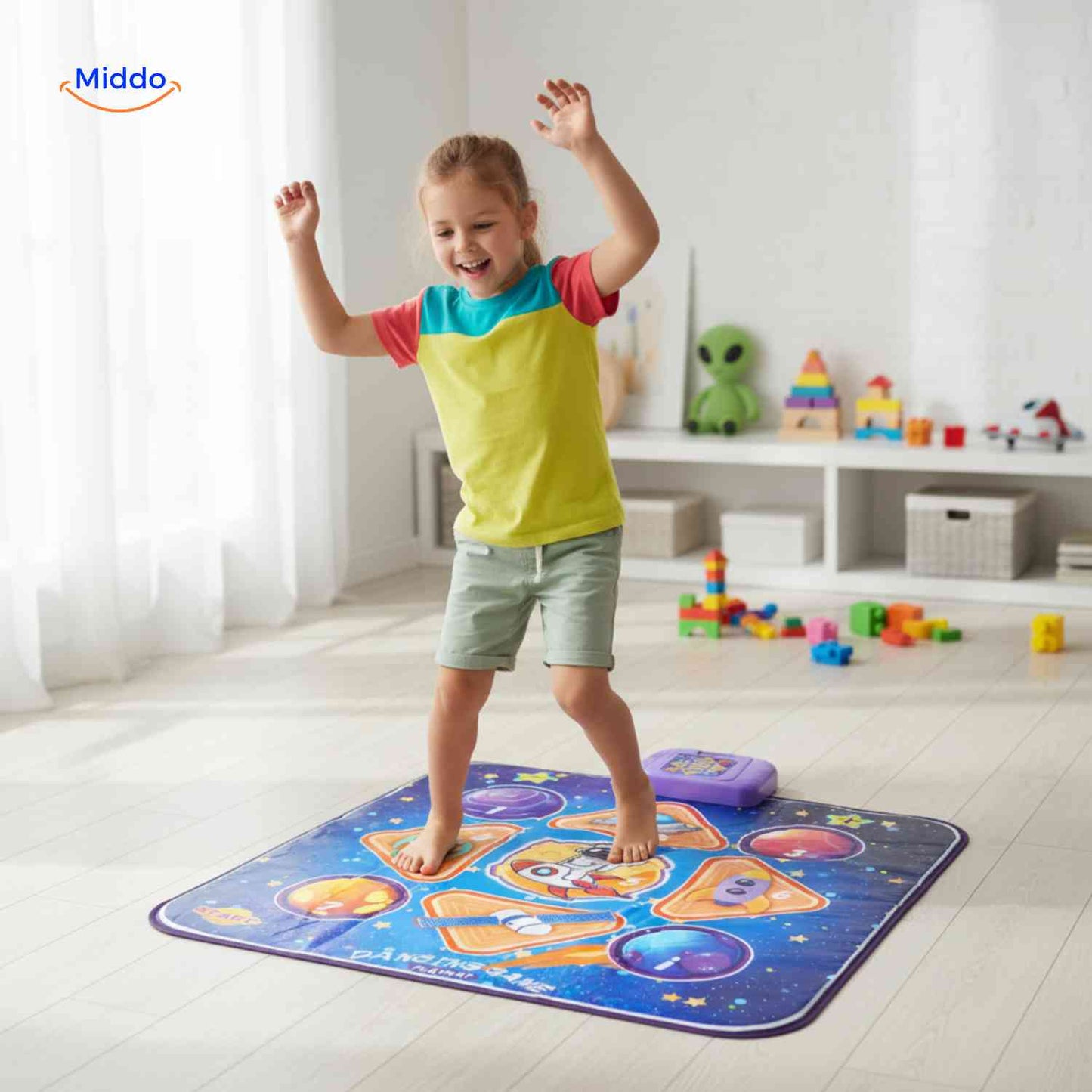 StepTune™ Dance Mat | Music Game, Sensory Learning, and Active Play
