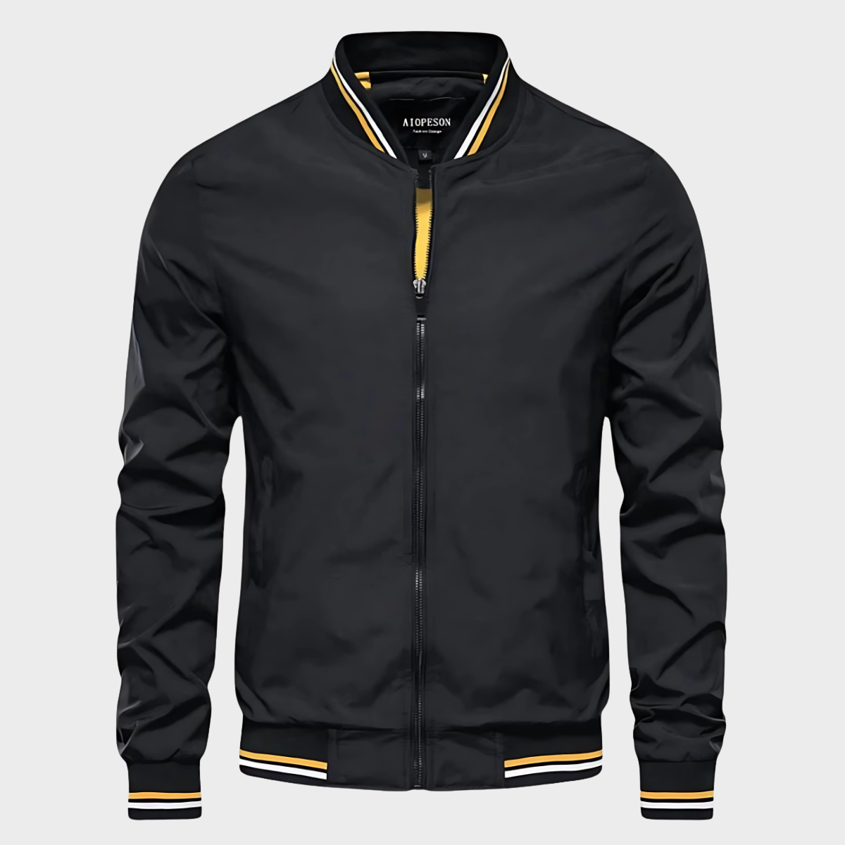 Image of Steven | Men's Zip-Up Bomber Jacket